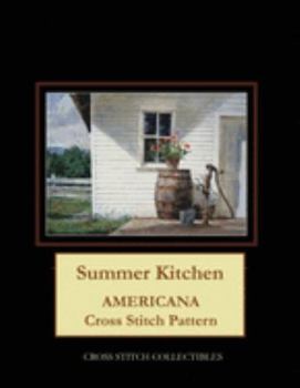 Paperback Summer Kitchen: Americana Cross Stitch Pattern Book