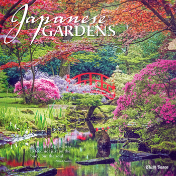 Calendar Japanese Gardens 2022 Square Book