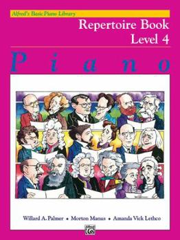 Paperback Alfred's Basic Piano Library Repertoire, Bk 4 (Alfred's Basic Piano Library, Bk 4) Book