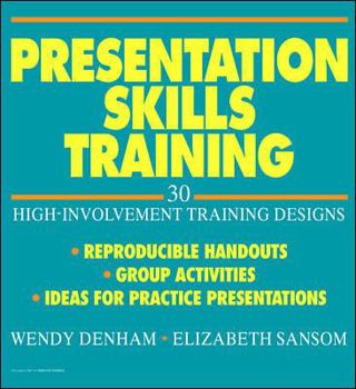 Paperback Presentation Skills Training Book