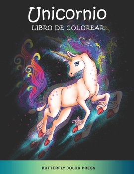 Paperback Unicornio Libro de Colorear: Libro de Colorear con Diseños Fantásticos para Adultos [Spanish] Book