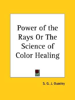 Paperback Power of the Rays or the Science of Color Healing Book