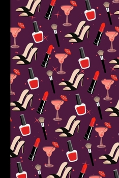 glamorous: Trendy 6x9 Lined Journal, Notebook To Record Your Thoughts, Blank Lined Diary, 120 pages Colorful Soft Cover, Perfect Gift for Ladies