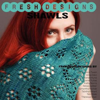 Paperback Fresh Designs Shawls Book