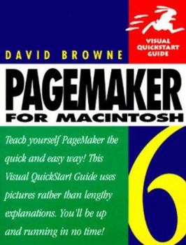 Paperback PageMaker 6 for Macintosh Visual QuickStart Guide Book