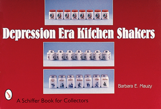 Paperback Depression Era Kitchen Shakers Book