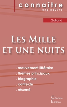 Paperback Fiche de lecture Les Mille et une nuits (Analyse littéraire de référence et résumé complet) [French] Book