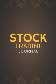 Stock Trading Journal: Best Gift Blank Lined Journal/Notebook