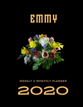 2020 Weekly & Monthly Planner: Emmy...This Beautiful Planner is for You-Reach Your Goals / Journal for Women & Teen Girls / Dreams Tracker & Goals ... Agenda Schedule Organizer / 8,5 x 11 inch