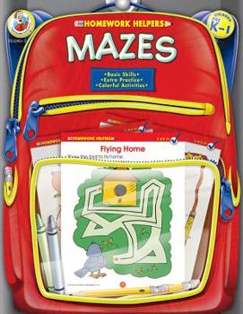 Mazes Homework Helper, Grades PreK to 1 (Homework Helpers)