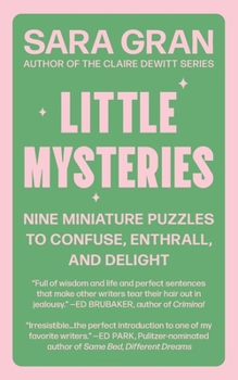 Paperback Little Mysteries: Nine Miniature Puzzles to Confuse, Enthrall, and Delight Book
