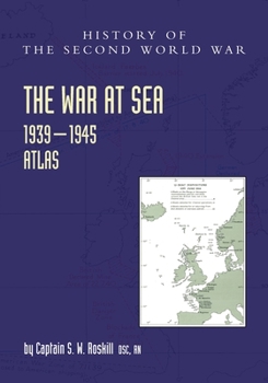 Paperback The War at Sea 1939-45: Atlas Book