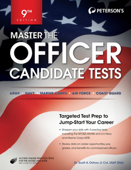 Paperback Master the Officer Candidate Tests Book