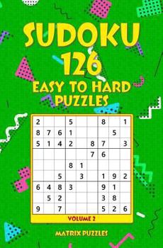 Paperback SUDOKU 126 Easy to Hard Puzzles Book