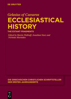 Hardcover Ecclesiastical History [Greek, Ancient (To 1453)] Book