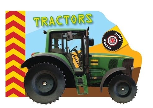 Board book Zippy Wheels: Tractors Book