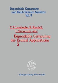Paperback Dependable Computing for Critical Applications 3 Book