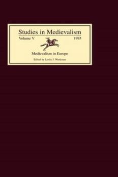 Hardcover Studies in Medievalism V: Medievalism in Europe Book