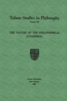Paperback The Nature of the Philosophical Enterprise Book