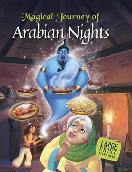 Hardcover Magical Journey of Arabian Nights: Large Print Book