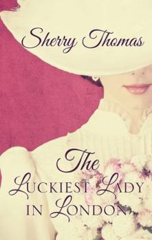 Paperback The Luckiest Lady in London [Large Print] Book