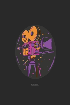 Retro Theater Vintage Kamera: FOTOGRAFEN UND KAMMERMANN NOTIZBUCH 6x9 (A5) 120 Seiten liniert! für Filmer & Kameramänner Fotografie,Theater, Liebhaber ... | Wochenplaner | Organiser | (German Edition)