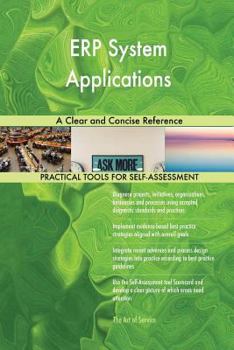 Paperback ERP System Applications A Clear and Concise Reference Book