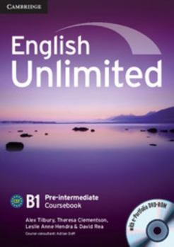 Paperback English Unlimited Pre-Intermediate Coursebook with E-Portfolio Book