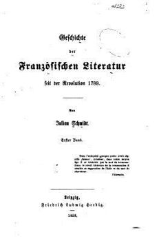 Paperback Geschichte der französischen Literatur seit der Revolution 1789 [German] Book