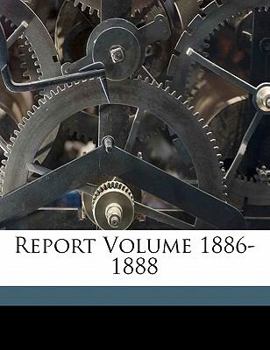 Paperback Report Volume 1886-1888 Book
