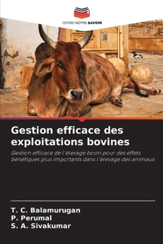 Paperback Gestion efficace des exploitations bovines [French] Book