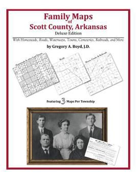 Paperback Family Maps of Scott County, Arkansas Book