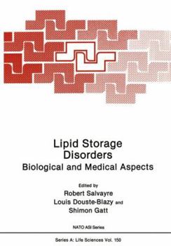 Paperback Lipid Storage Disorders: Biological and Medical Aspects Book
