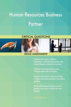 Paperback Human Resources Business Partner Critical Questions Skills Assessment Book