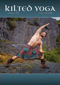 Calendar 2025 Kilted Yoga Wall Calendar Book