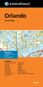 Map Rand McNally Folded Map: Orlando Street Map Book