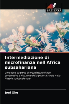 Paperback Intermediazione di microfinanza nell'Africa subsahariana [Italian] Book