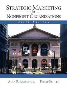 Paperback Strategic Marketing for Nonprofit Organizations Book