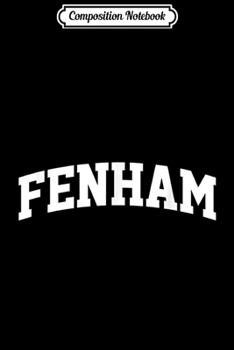 Composition Notebook: Fenham Vintage Sports Team Arch  Journal/Notebook Blank Lined Ruled 6x9 100 Pages