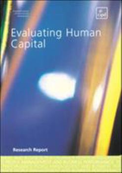 Paperback Evaluating Human Capital (Research Reports) Book