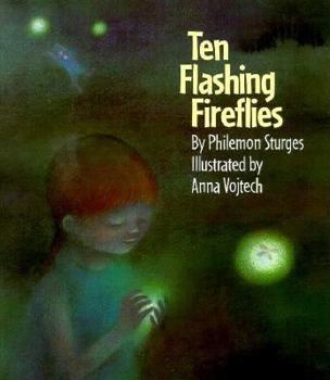 Hardcover Ten Flashing Fireflies Book