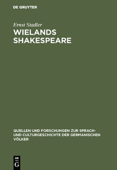 Hardcover Wielands Shakespeare [German] Book