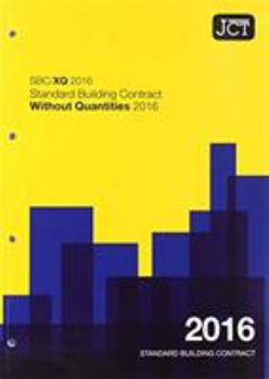 Paperback JCT:Standard Building Contract Without Quantities 2016 Book