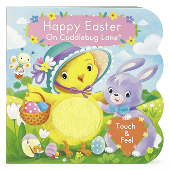 Board book Happy Easter on Cuddlebug Lane Book