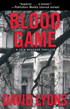 Paperback Blood Game: A Jock Boucher Thriller Book