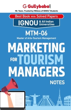 Paperback MTM-06 Marketing for tourism managers Book