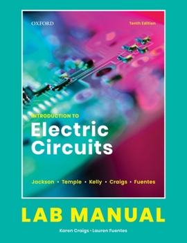 Spiral-bound Introduction to Electric Circuits: Lab Manual Book