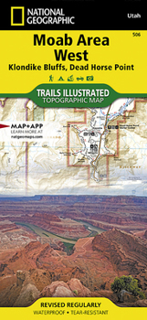Loose Leaf Moab Area West: Klondike Bluffs, Dead Horse Point Map Book
