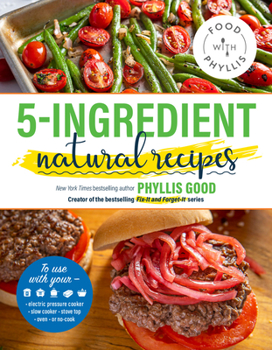 Paperback 5-Ingredient Natural Recipes Book