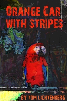 Paperback Orange Car with Stripes Book